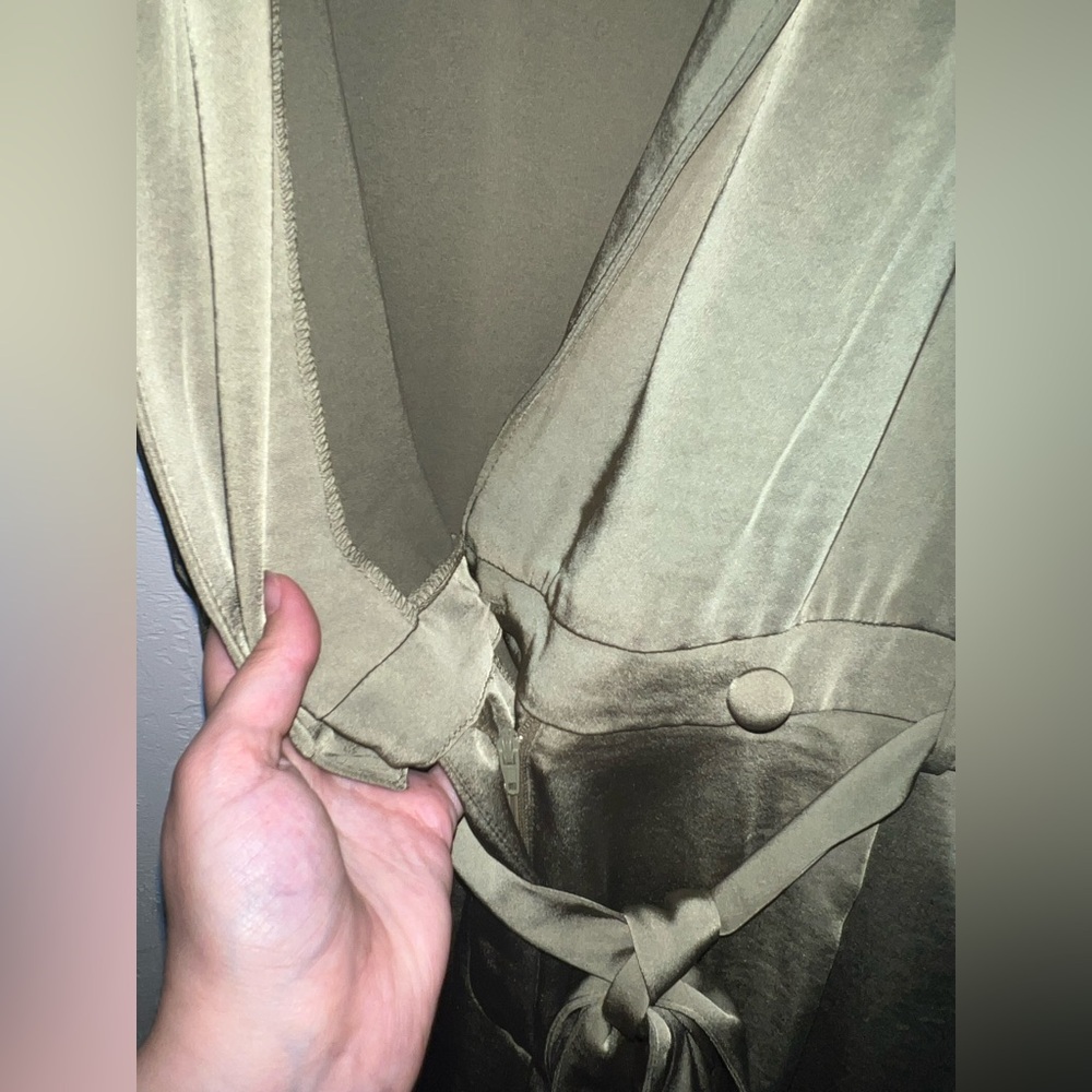 Forever21 Olive Jumpsuit - Picture 7 of 16